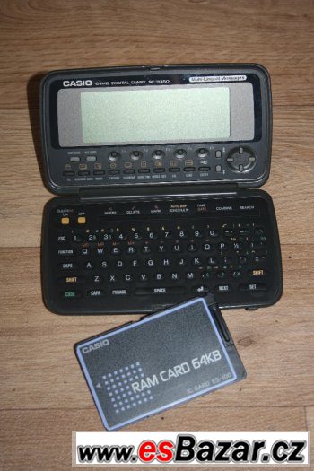 Databanka CASIO SF-9350 – fotografie 1