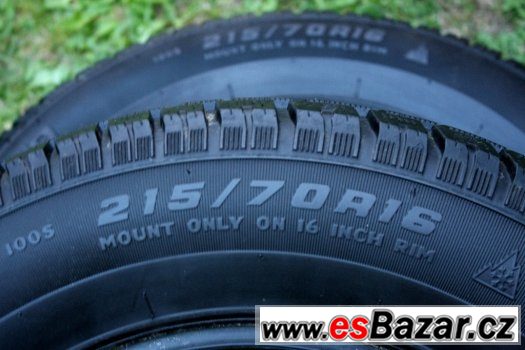 zimní pneu COOPER DISCOVERER M+S 215/70 R16 100 S vzorek6mm – fotografie 3