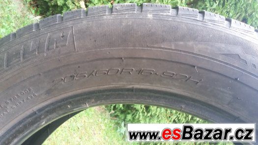 zimní pneu Michelin Pilot Alpin 205/60 R16 vzorek 3mm – fotografie 2