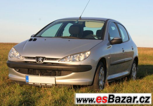 Peugeot 206 1.4HDi-50kw, 2005, klima, 6x airbag,nová STK – fotografie 2