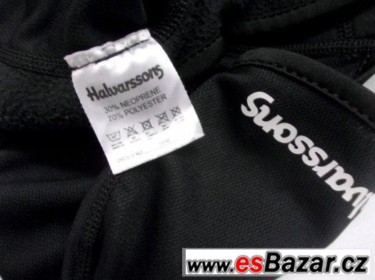 Černá moto kukla zn. HALVARSSONS – fotografie 3