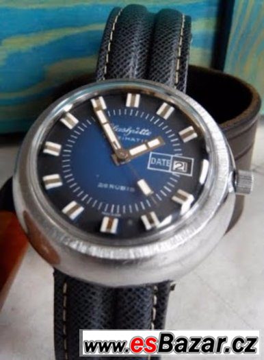 GUB Glashütte Spezimatic, kalibr 75, automatický nátah – fotografie 5