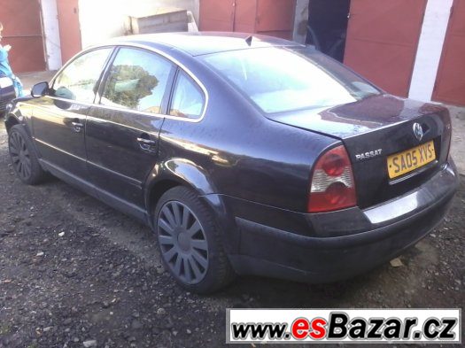 VW Passat 1.9 TDI 96 kw/130 k AWX sedan, černá met. – fotografie 4