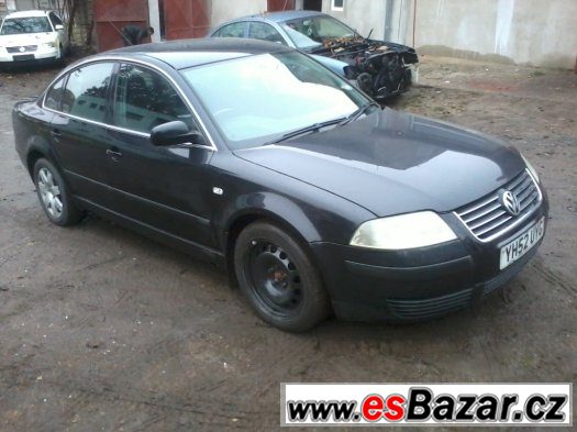 VW Passat 1.9 TDI 96 kw/130 k AVF sedan, černá met. – fotografie 2