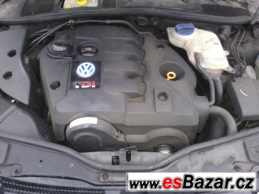 VW Passat 1.9 TDI 96 kw/130 k AVF sedan, černá met. – fotografie 5