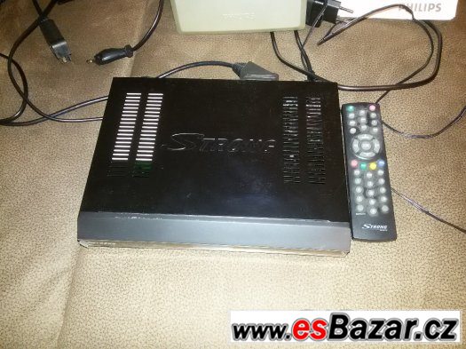 Set top box DVB Strong + Pokojová Anténa DVB-T PHILIPS – fotografie 2
