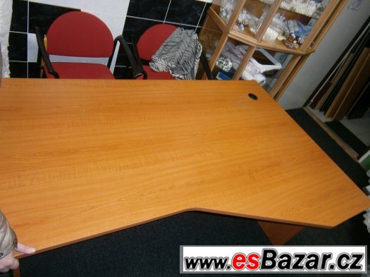 Pracovní kancelářský pc stůl - kvalitní – fotografie 2