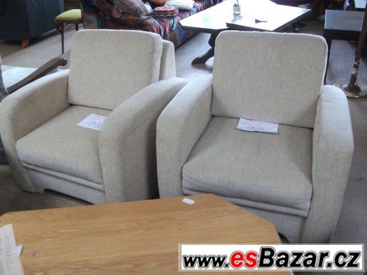 2x křeslo, kus 990,-Kč – fotografie 1