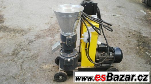 Peletovací lis JGE200 profi,7,5 kw,frekvenční měnič TOP stav – fotografie 5