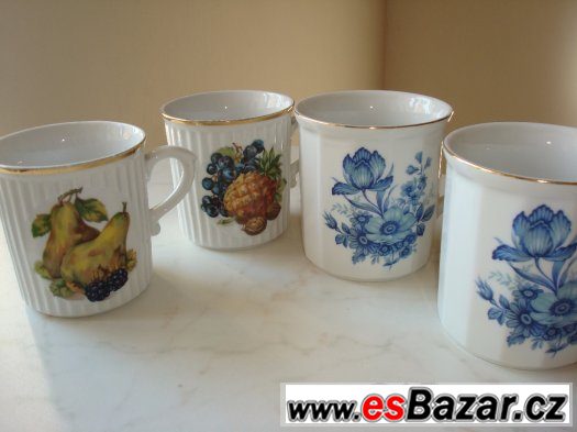 Hrnky porcelánové – fotografie 1