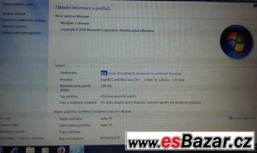 HP COMPAQ 2510p – fotografie 5