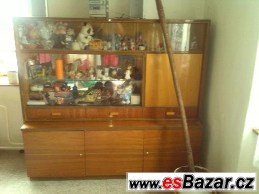 PRODÁM STARŠÍ SEKRETÁŘ, KNIHOVNU – fotografie 2