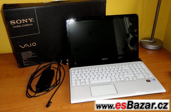 Prodám nový bílý notebook SONY  – fotografie 1