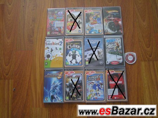 Prodám hry na PSP – fotografie 1
