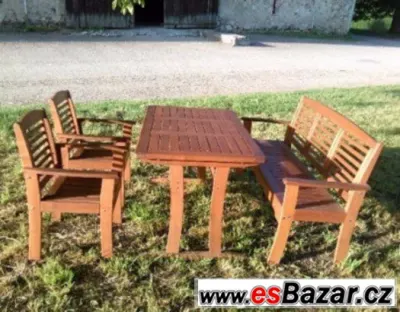 zahradní set z masivu Akat SPECHA