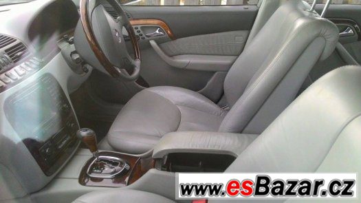 Prodám kožený interier w220 S500 AMG – fotografie 1
