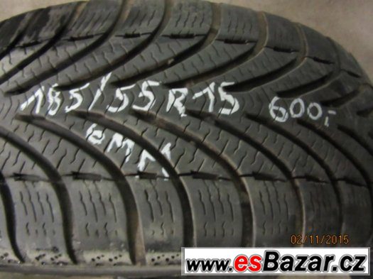Zimní 205/55R16, 195/65R15, 195/55R15, 185/55R15, 175/60R14 – fotografie 1