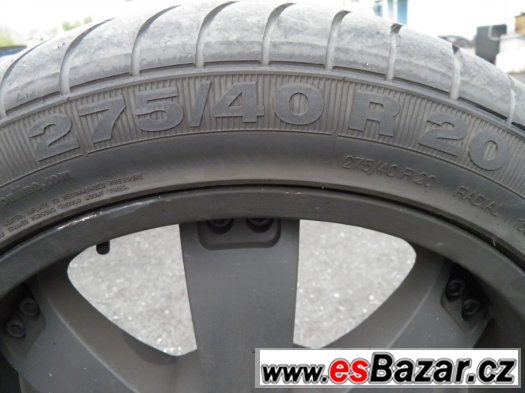 ALU kola Lenso Titan 5x112 + Letní pneu 275/40R20 – fotografie 3