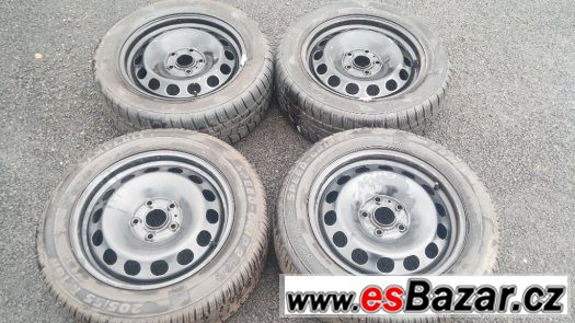 Zimní sada Škoda,VW,Audi,Seat, 5x112x57 205/55 R16 – fotografie 1