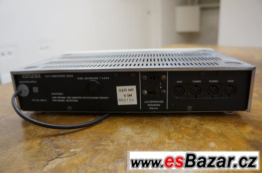 BRUNS HiFi AMPLIFIER 2503 – fotografie 2