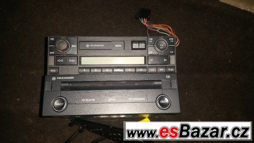 VW BETA a CD přehrávač velmi zachovalé – fotografie 1