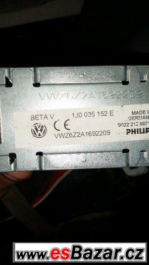 VW BETA a CD přehrávač velmi zachovalé – fotografie 3
