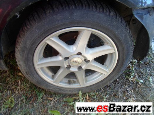BMW - hliníková zimní kola 16"- pneu 60% – fotografie 2