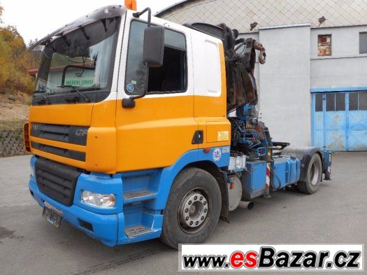 Prodám tahač DAF 85CF hydr.ruka Hiab 330 – fotografie 1