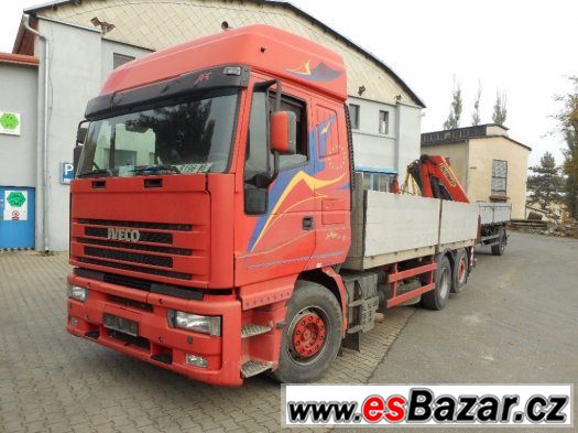 Prodám Iveco 430 valník s HR Palfinger PK 10000 – fotografie 2