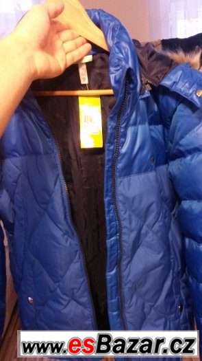 Pánská bunda Adidas NEO Down Jacket zimní / podznimní – fotografie 2