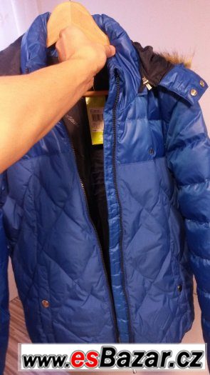 Pánská bunda Adidas NEO Down Jacket zimní / podznimní – fotografie 3