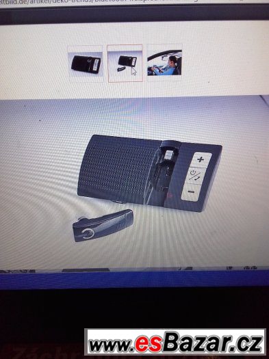 hands-free Bluetooth headset s"  Bezpečné a bezdrátové telef – fotografie 2