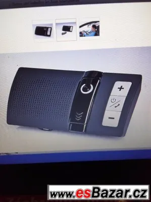 hands-free Bluetooth headset s"  Bezpečné a bezdrátové telef