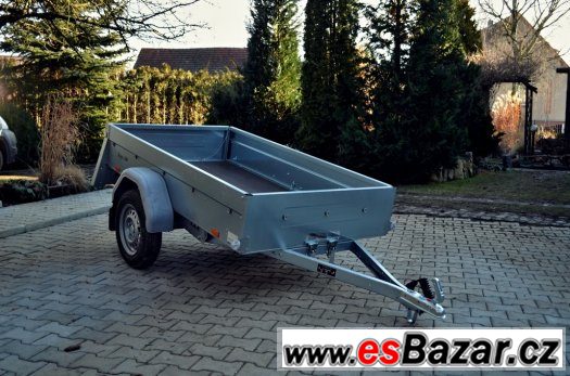 Sklopný přívěsný vozík 203 x 116 cm – fotografie 2