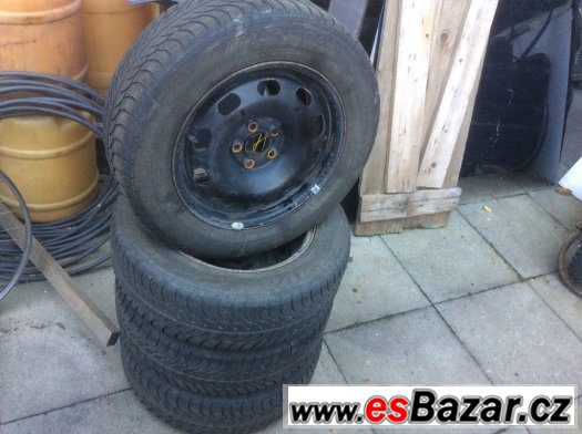Zimní sada kol 15", 5x100, Sava Eskymo S3 195/65 R15 – fotografie 1