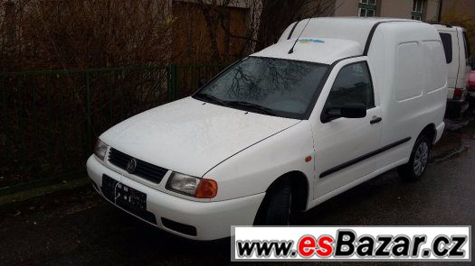 VW Caddy 1.9Di 47kw,2002,nová STK – fotografie 1