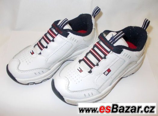 Dětské bílé sportovní boty TOMMY HILFIGER - 26 / 3 roky – fotografie 3