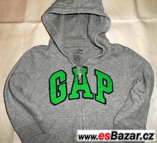 Šedá Mikina GAP - BabyGap vel. 3T – fotografie 2