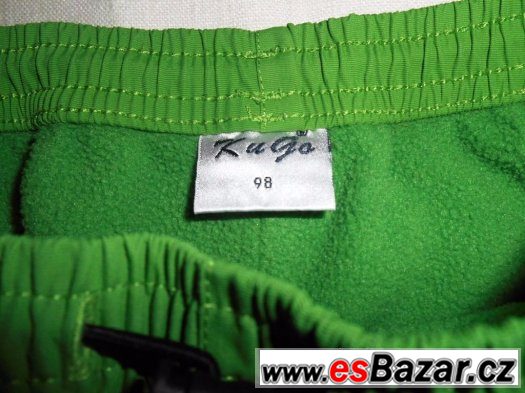 Zimní dětské zateplené kalhoty KuGo vel. 98 – fotografie 4
