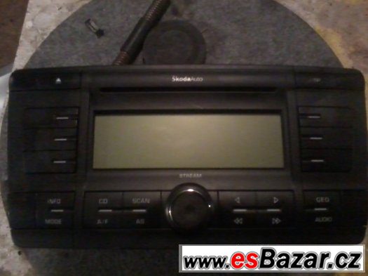 Orig. rádio Škoda Octavia II – fotografie 1