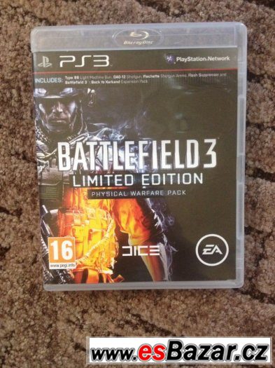 Battlefield 3 LIMITED EDITION ps3 – fotografie 1