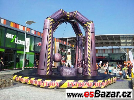 Nafukovací atrakce Bourací kladivo – fotografie 3