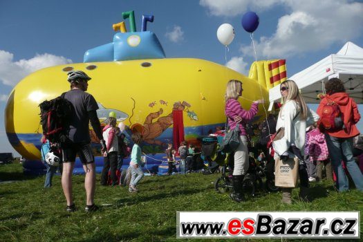 Nafukovací atrakce obří Ponorka – fotografie 2
