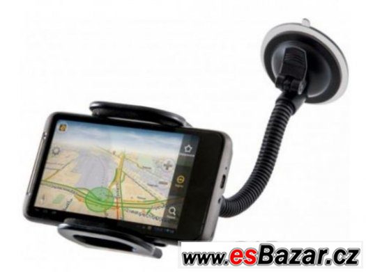 Univerzální držák pro mobily, GPS s přísavkou do auta, nový – fotografie 1