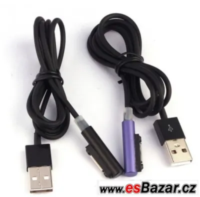 LED nabíjecí magnetický kabel SONY Xperia řady Z-Z1,2,3/c
