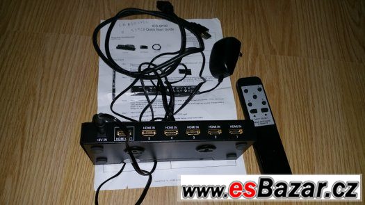 HDMI 5x DigiView rozbocovac – fotografie 3