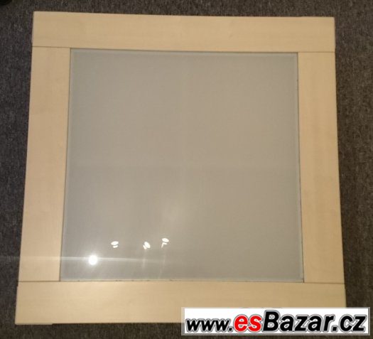 Konferenční stůl ze sklem a ůložným prostorem. – fotografie 1