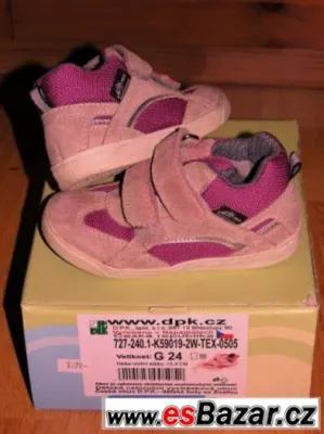 229 - DPK - české botičky se Žirafou - vel.24 - SLEVA 900 Kč