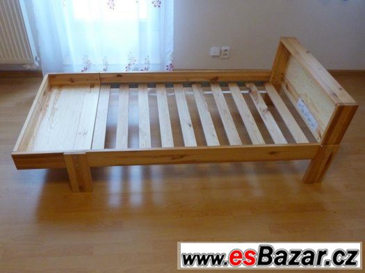 Dětská postel Ikea Vikare rozkládací - masiv – fotografie 1
