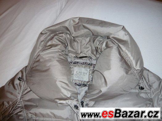 Péřová bunda z C&A - béžová – fotografie 2